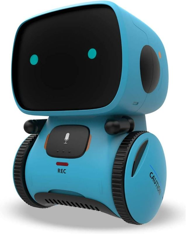Photo 1 of KaeKid Robots for Kids, Interactive Smart Robotic with Touch Sensor, Voice Control, Speech Recognition, Singing, Dancing, Repeating and Recording, Robot Toy for 3 4 5 6 7 8 Year Old Boys Girls