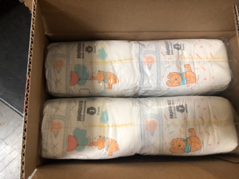 Photo 2 of Huggies Size 1 Diapers, Little Snugglers Newborn Diapers, Size 1 (8-14 lbs), 84 Count