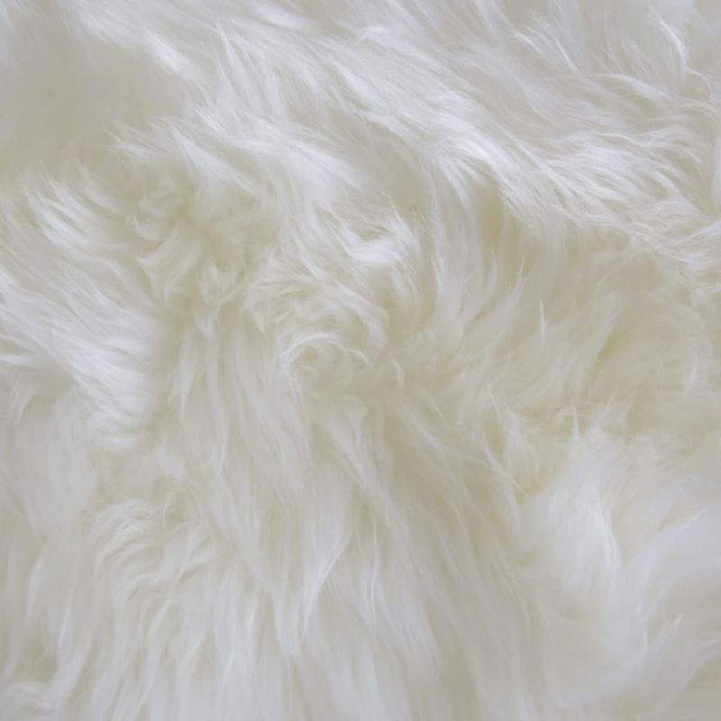 Photo 1 of MH MYLUNE HOME Genuine Sheepskin Rug, New Zealand Sheepskin Throw Luxury, Sheepskin Carpet Natural, Real Sheepskin Seat/Chair Cover Soft, Sheepskin Runner for Bedroom/Living Room,2X6 Ivory White