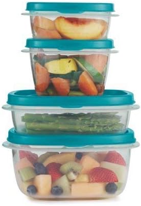 Photo 1 of Rubbermaid Food Storage 38 Piece Set with Easy Find Lids, Teal
