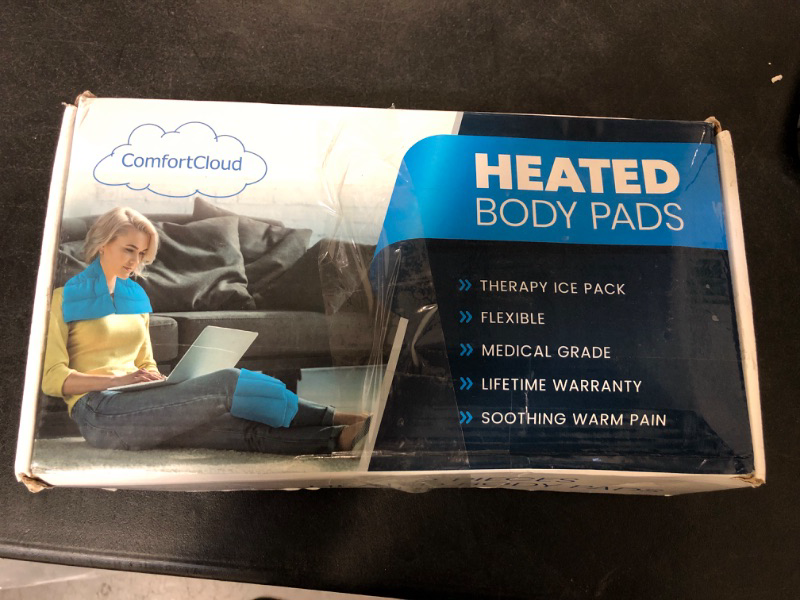 Photo 3 of Microwavable Heating Pads Set of 2 Natural Moist Heat Pad for Back Pain, Neck and Shoulders, Nerve, Cramps, Lower Lumbar Relief