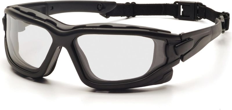 Photo 1 of Pyramex I-Force Slim Safety Goggle, Black Frame/Gray Anti-Fog Lens