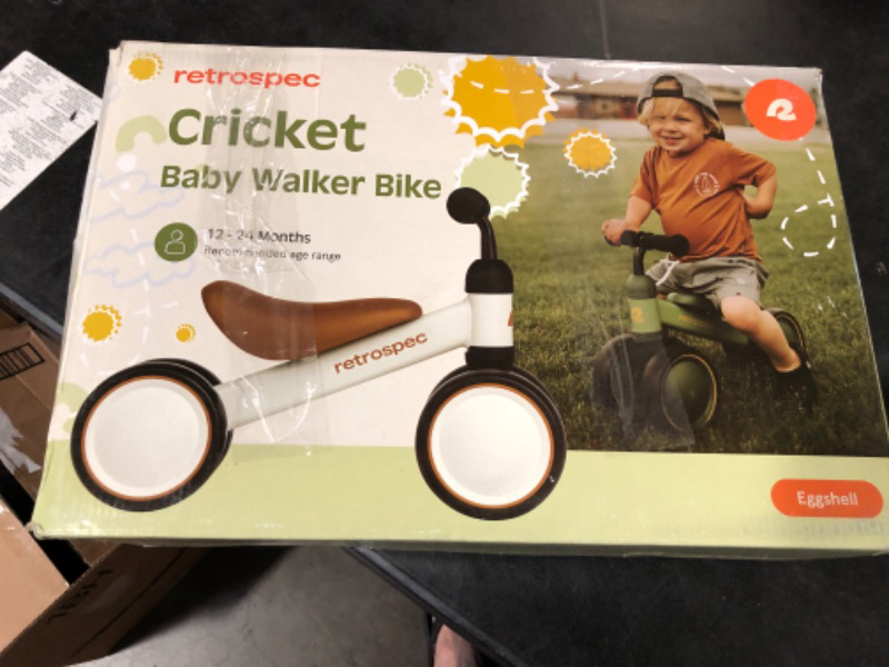 Photo 1 of Retrospec Cricket Baby Walker Balance Bike with 4 Wheels for Ages 12-24 Months - Toddler Bicycle Toy for 1 Year Old’s