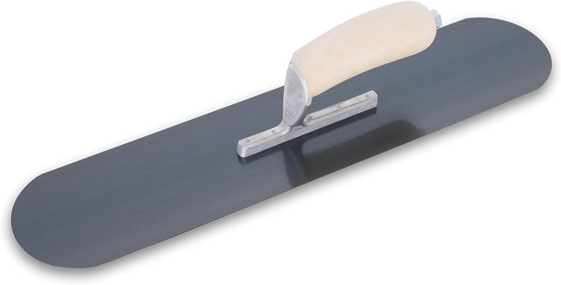 Photo 1 of MARSHALLTOWN Flat End Trowels, 457mm Length, 102mm Width, 10 Rivets, 9.75 Inch Mount Size, Made in the USA, SP81BSER10