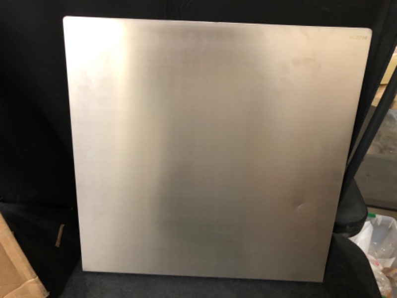 Photo 1 of 1PCS 304 Stainless Steel Sheets, 11.7 * 8.3inches Heat-Resistant Stainless Steel Plates, Double Side Film Attached Plates for Industry, Mechanical Cutting, DIY Engineer, Precision Machining
