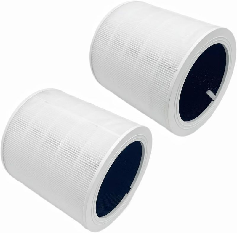 Photo 1 of 2-Pack Core 600S-RF H13 True HEPA Filte, Compatible with LEVOIT Core 600S Air Purifie (white)