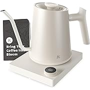 Photo 1 of Greater Goods Electric Gooseneck Kettle - Perfect for Tea and Pour Over Coffee, 1200 Watt (Birch)