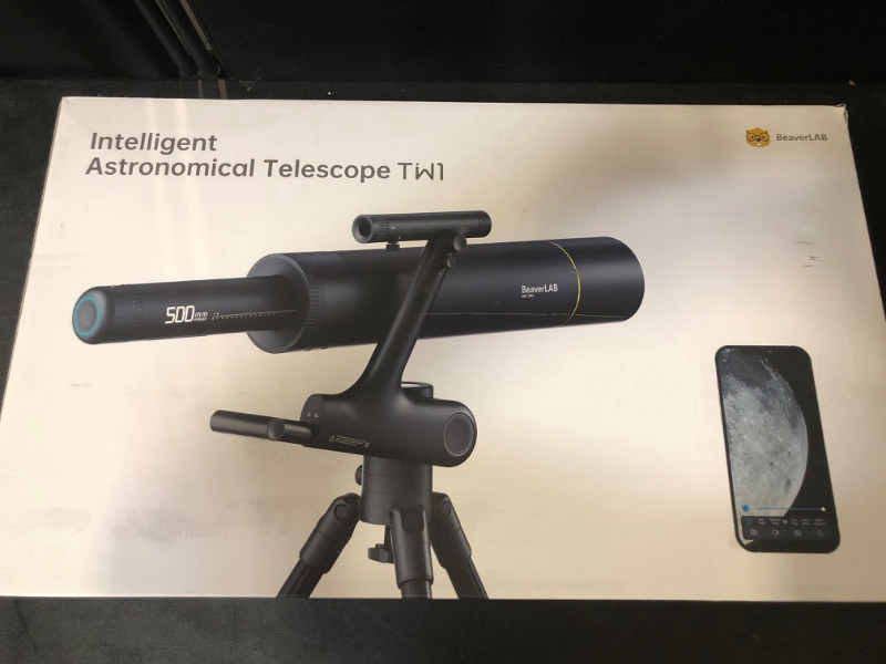 Photo 2 of TW1 Smart Digital Astronomy Telescope, 500mm Long Focal Length, Compact and Portable, HD Video, WiFi Connected, 1600x Magnification, with APP for Teens and Adults