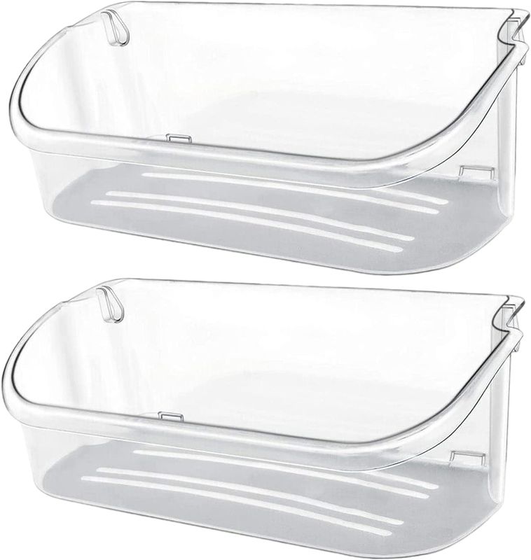 Photo 1 of 2-Pack UPGRADE 240356402 Refrigerator Door Bin Replacement Part, Compatible with Frigidaire Refrigerator Door Shelf Replaces LFSS2612TF0 FFSS2615TS0 PS430122 240430312 240356416 240356407
