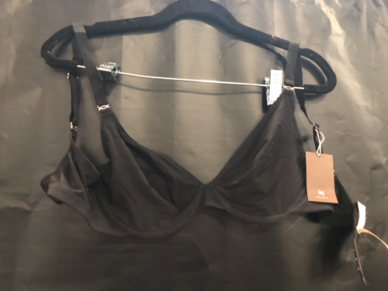 Photo 2 of Bra size 34 DD Women's Cosnufy Sheer Balconette Bra Demi Unlined Plunge Mesh See Through Sexy Bras Underwire
