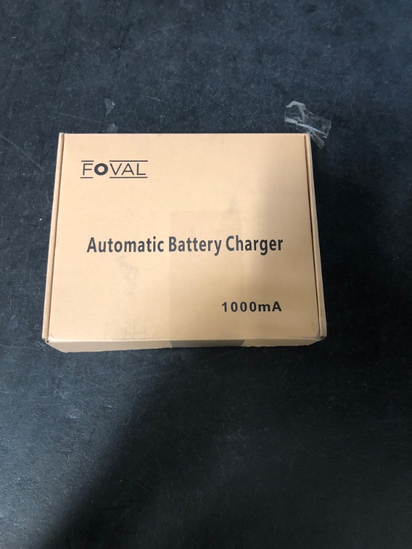 Photo 3 of Foval Automatic Trickle Battery Charger 12V 1000mA Smart Battery Charger
