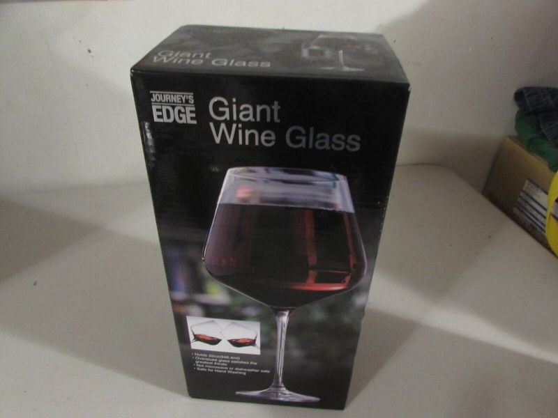 Photo 3 of Journeys Edge Giant Wine Glass

