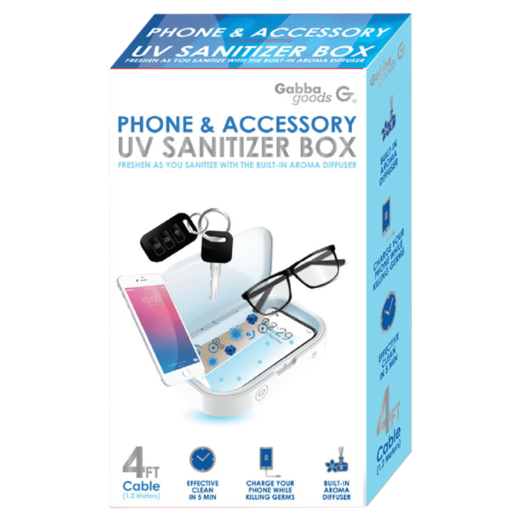 Photo 2 of Gabba Goods Phone & Accessory UV Light Sanitizer Box
