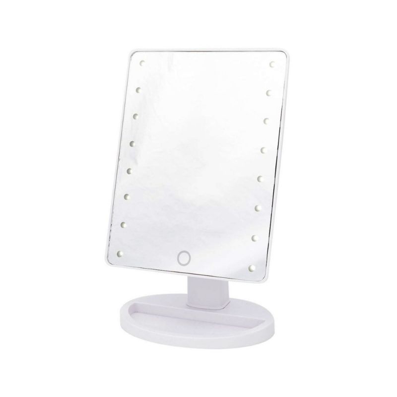 Photo 1 of Danielle Creations Mirror, 10.5 X 6.75-inches, 1.15 Pounce, White
