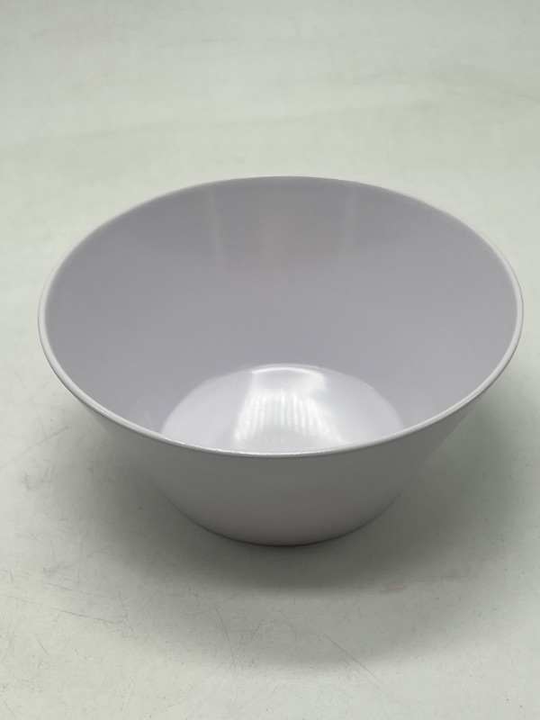 Photo 2 of 24 Pack in my home round plastic bowls white 15 cm 5.9inch