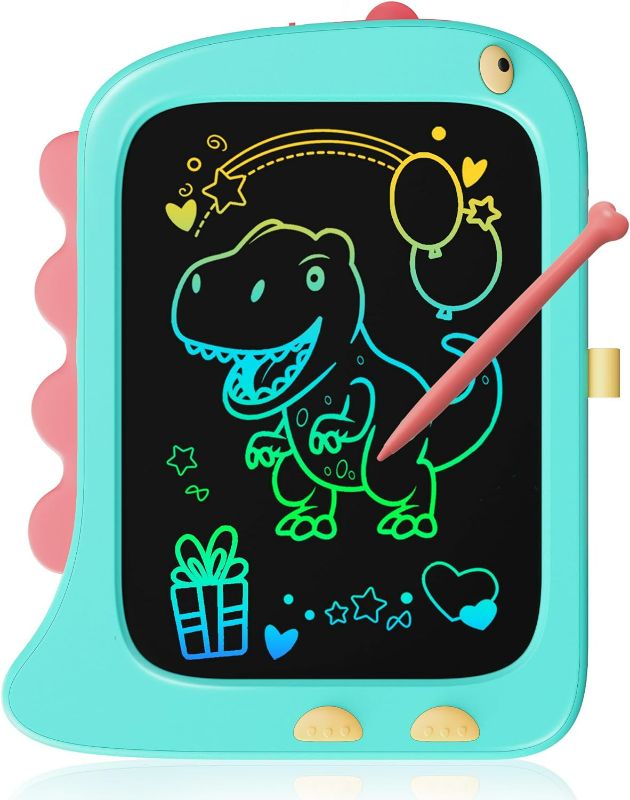 Photo 1 of KOKODI LCD Writing Tablet Doodle Board, 3 4 5 6 Year Old Boys Toys Gifts, 8.5 Inch Drawing Pad Airplane Travel Road Trip Essentials, Dinosaur Toddler Kids Games Birthday Christmas Stocking Stuffers
