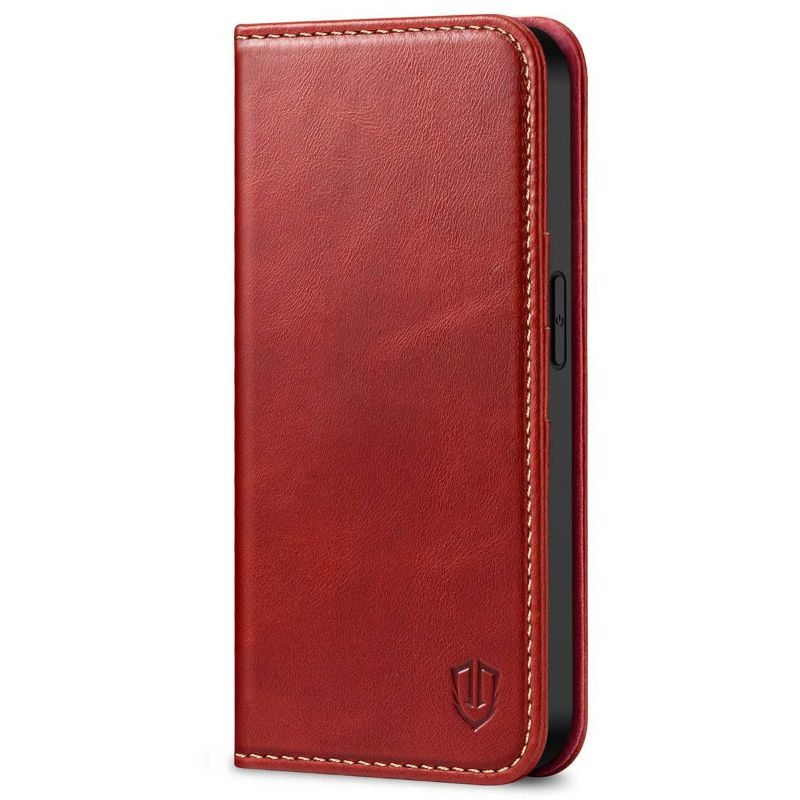 Photo 1 of SHIELDON iPhone 14 Pro Wallet Case, iPhone 14 Pro Genuine Leather Cover with RFID Blocking, Book Folio Flip Kickstand, Magnetic Closure for iPhone 14 Pro 6.1-inch 5G
