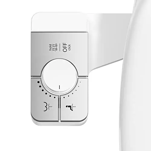 Photo 1 of Veken Bidet Attachment for Toilet - Ultra-Slim Self Cleaning Fresh Cold Water Sprayer Bidets