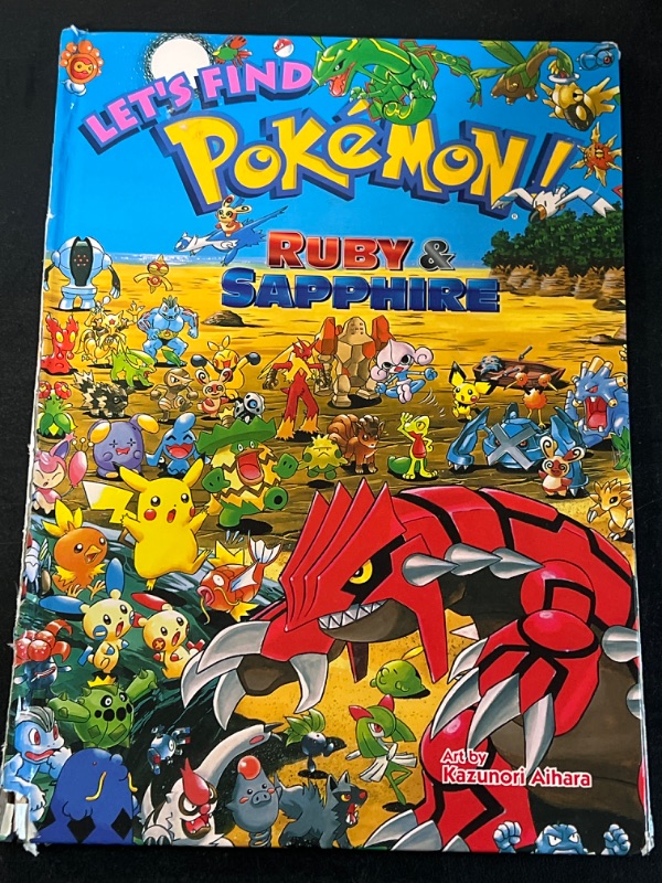 Photo 2 of Let's Find Pokémon! Ruby & Sapphire Hardcover – Bargain Price, September 1, 2009
