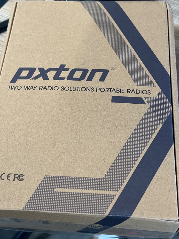 Photo 3 of pxton Walkie Talkies Rechargeable Long Range Two-Way Radios with Earpieces,2-Way Radios UHF Handheld Transceiver Walky Talky with Flashlight Li-ion Battery and Charger?2 Pack?
