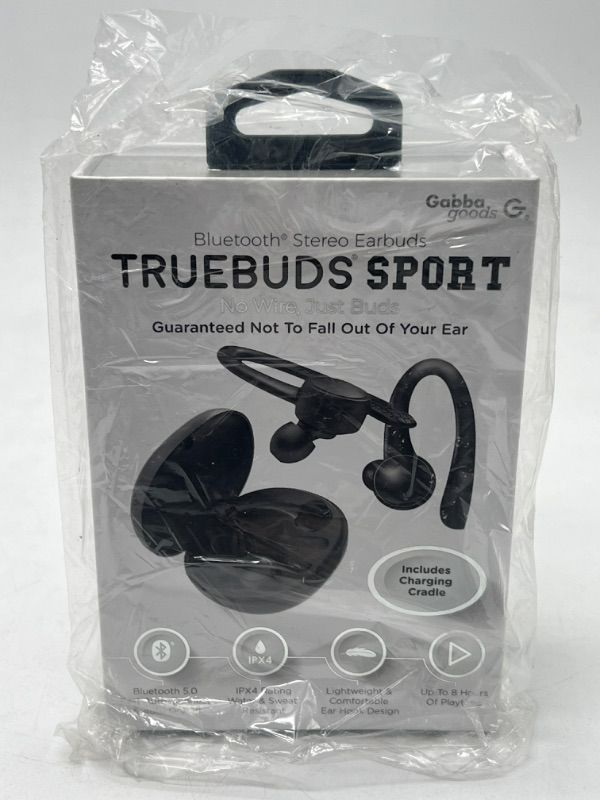 Photo 2 of TrueBuds Sport True Wireless Earbuds with Charging Case
