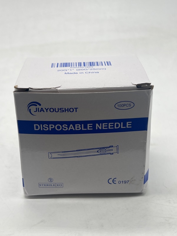 Photo 3 of 100 PCS 20Ga Dispensing Needle,Individual Package of Injection Syringe Accessories with Luer Lock,Suitable for Refilling Liquid, Inks,Livestock and Industry(1inch/25mm)
