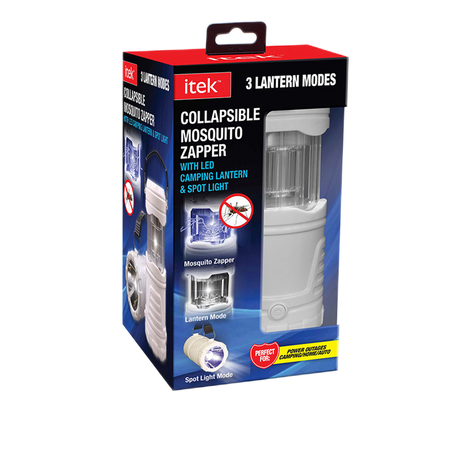 Photo 1 of ITEK 2-in-1 Collapsible LED Camping Lantern and Mosquito Zapper