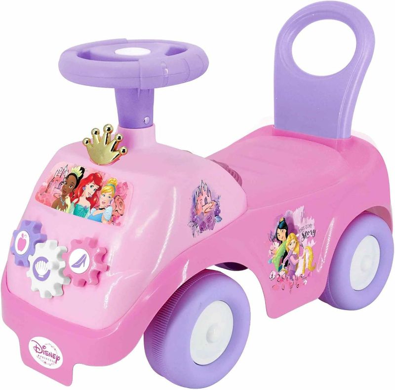 Photo 1 of Disney: Light N' Sounds Princess This is My Story Activity Ride On - Foot to Floor, Kids Car, Push & Pull, Ages 12-36 Months, Large
