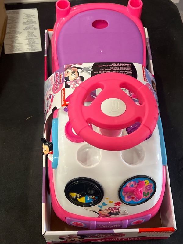 Photo 3 of Kiddieland My First Minnie Ride On, Large Missing The Back White Handle, New In Packaging  
