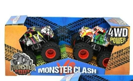 Photo 1 of UPD Monster Foot 4WD VS Monster Clash, 360 Rotation, Multicolor (Assorted)
