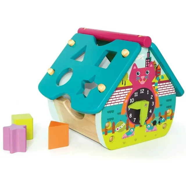 Photo 1 of OOPS® Happy House - Wooden Activity Toy
