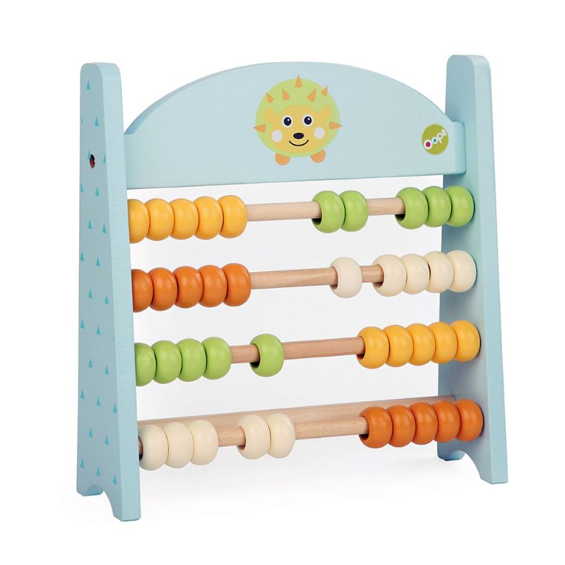 Photo 1 of OOPS® Count with Me Abacus, Educational Wooden Activity Toy for Preschoolers with Hedgehog Character