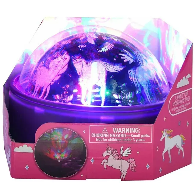 Photo 1 of Unicorn Light up Projector in color box
