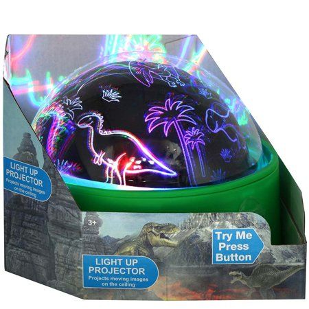 Photo 1 of Dinosaur Light up Projector in Color Box
