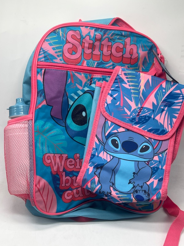 Photo 2 of 5pc Stitch Backpack Set
