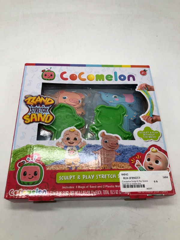 Photo 2 of Cocomelon Sculpt & Play Stretch Sand Set
