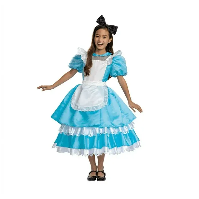 Photo 1 of  M 8-10 Disguise Disney Alice In Wonderland Girl's Prestige Halloween Costume
