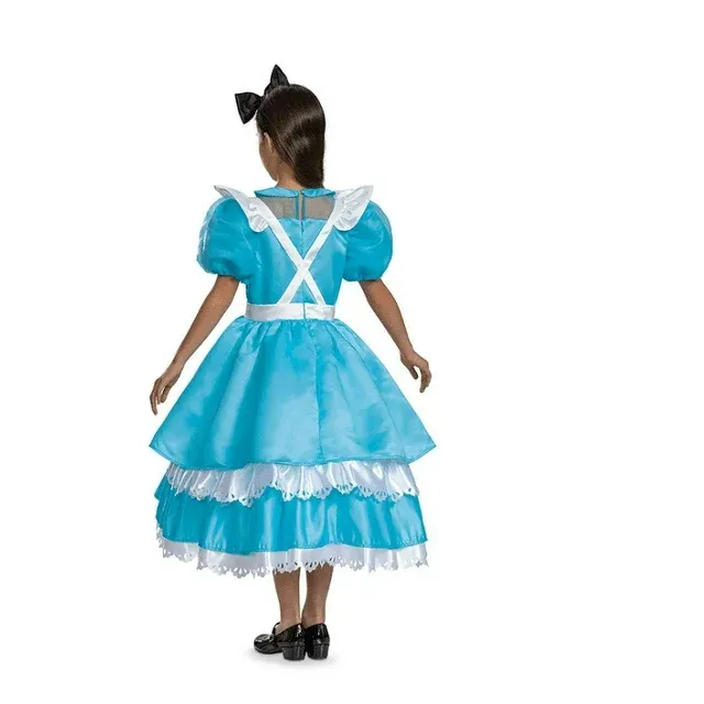 Photo 2 of  M 8-10 Disguise Disney Alice In Wonderland Girl's Prestige Halloween Costume
