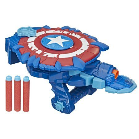 Photo 1 of Marvel Mech Strike Monster Hunters Captain America Monster Blast Shield
