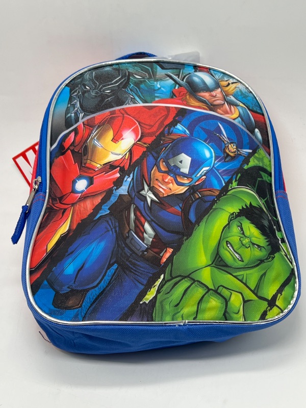 Photo 2 of Marvel Avengers Backpack Toddler 11" Thor Captain America Black Panther Boys
