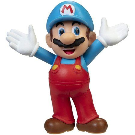 Photo 1 of Super Mario World of Nintendo 2.5 Inch Figure | Open Arms Ice Mario Ages 3+

