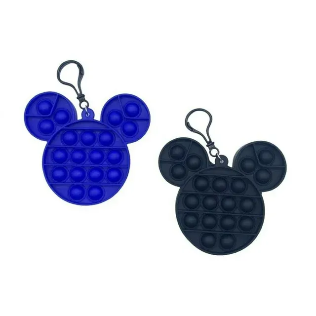 Photo 2 of Disney Mickey Mouse Fidget Pop Toy Keychain 2-Pack
