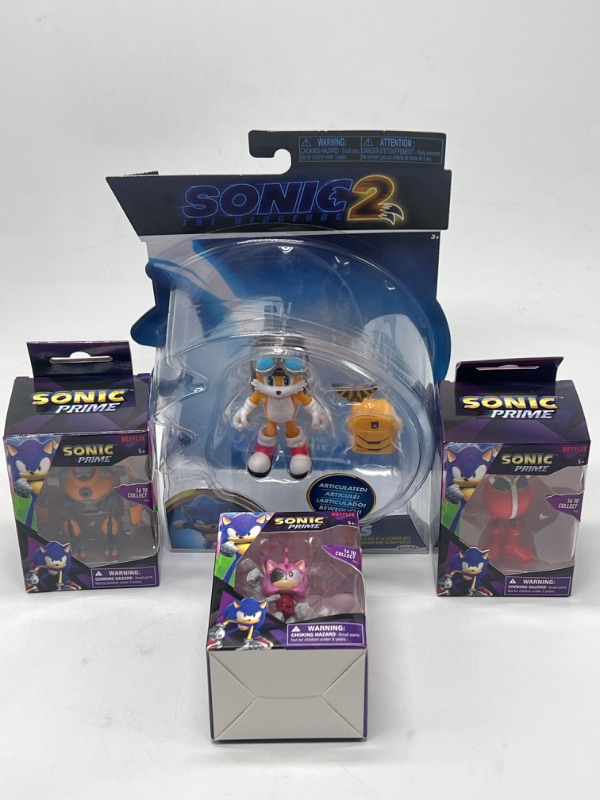 Photo 1 of 5 Piece Sonic The HedgeHog Figurines And Toy Set