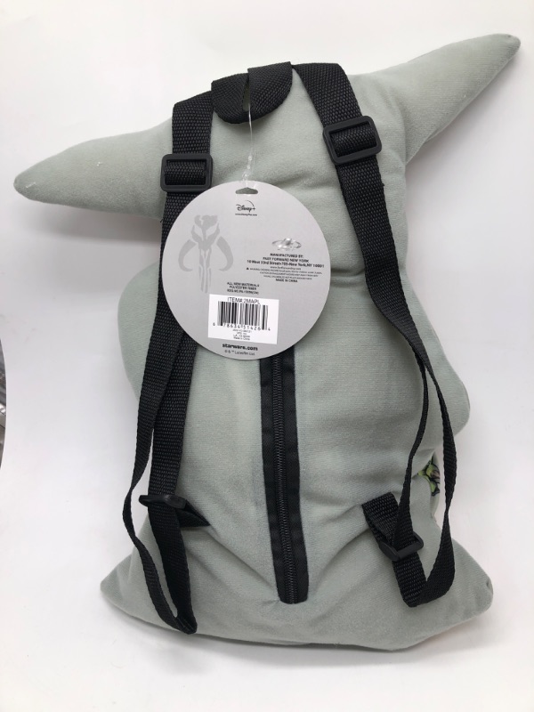 Photo 3 of Star Wars Yoda Toddler’s 13” Carry Bag With Shoulder Straps New W/Tags
