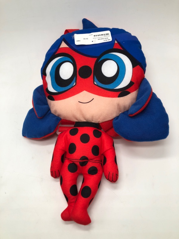 Photo 2 of Miraculous Ladybug 15" Plush Backpacks
