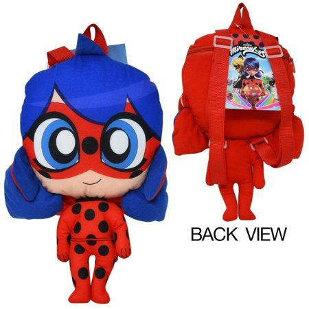 Photo 1 of Miraculous Ladybug 15" Plush Backpacks
