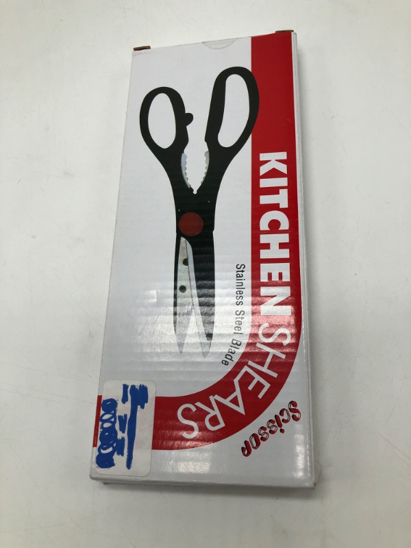 Photo 2 of Multi-Purpose 9.375" Kitchen Shears W/ Black Handles
