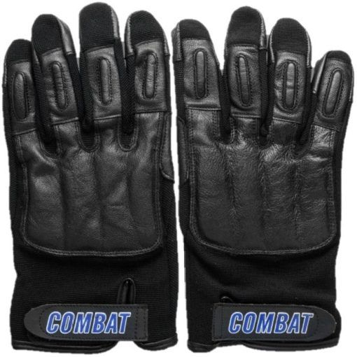 Photo 1 of Kwik Force® Combat Steel Shot Leather SAP Gloves M-XXL SZCO
