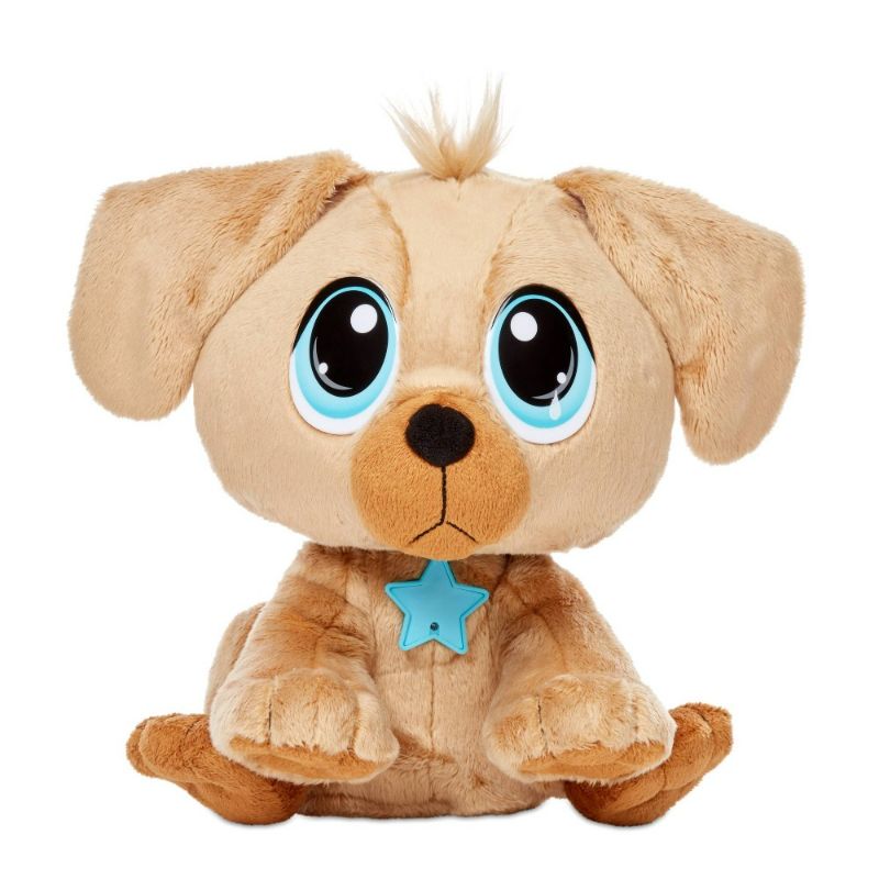 Photo 1 of Rescue Tales Adoptable Pets Golden Retriever Interactive Plush Toy Dog with Collar Tag and Doghouse
