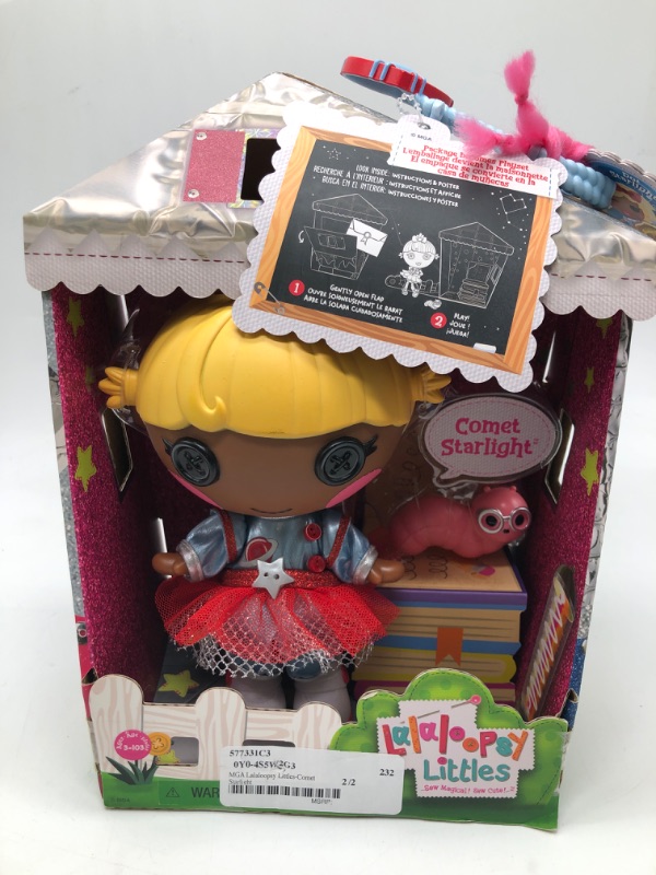 Photo 2 of Lalaloopsy Littles Doll - Comet Starlight, 2 Pieces - Multicolor
